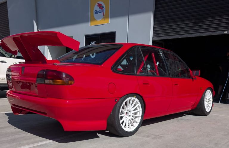 Collision repair and refinishing at MRP Automotive workshop, Redland Bay